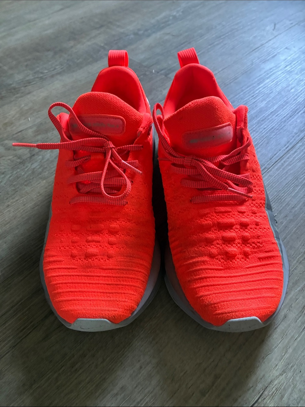 Men’s orange Nike Reactx Infinity Run 4